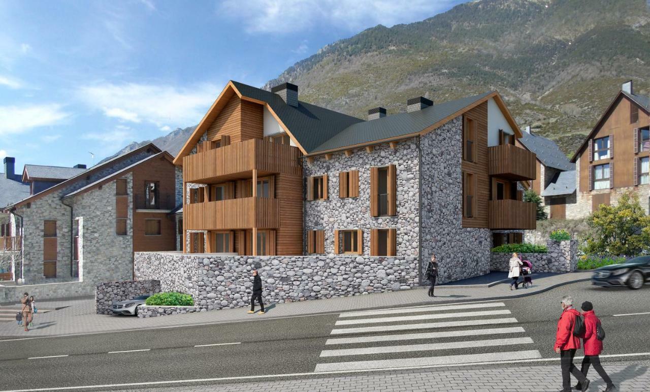 Tuca Del Mont Lägenhet Benasque Exteriör bild